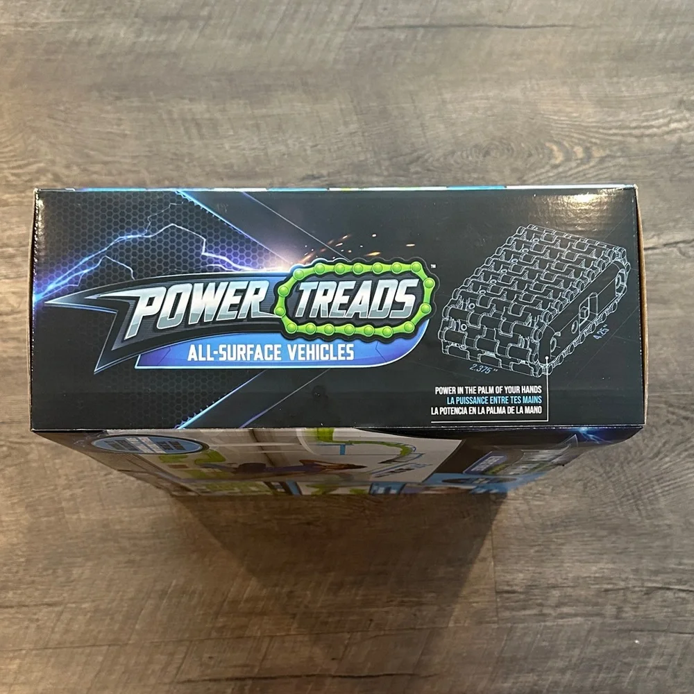 WowWee Power Treads All-Surface Vehicles Hyperdrive Zipline Race‎ Track Playset